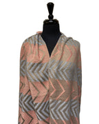Juniper Wish - Multicolour Double Sided Chevron Pattern Unisex Scarf