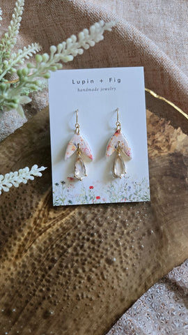 Lupin + Fig - Floral Earrings