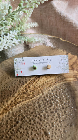 Lupin + Fig - Avocado/Toast Studs