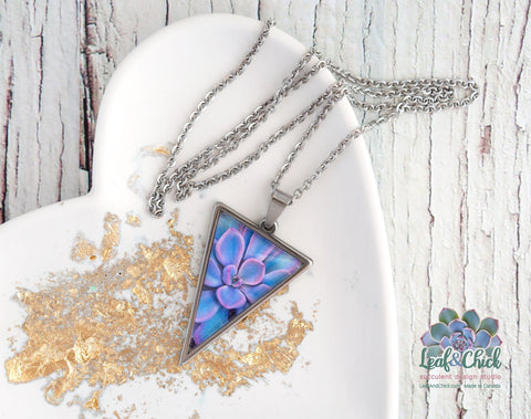 Leaf & Chick - Triangle Necklaces - 1