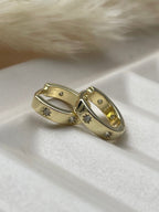 Second Aura - Hoops - Starburst Huggies - 2