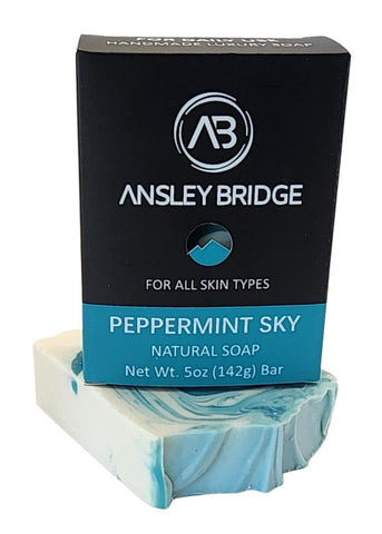 Ansley Bridge Peppermint Sky Soap - 1