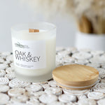 Koa & Kind - Oak & Whiskey 8 OZ Candle - 1