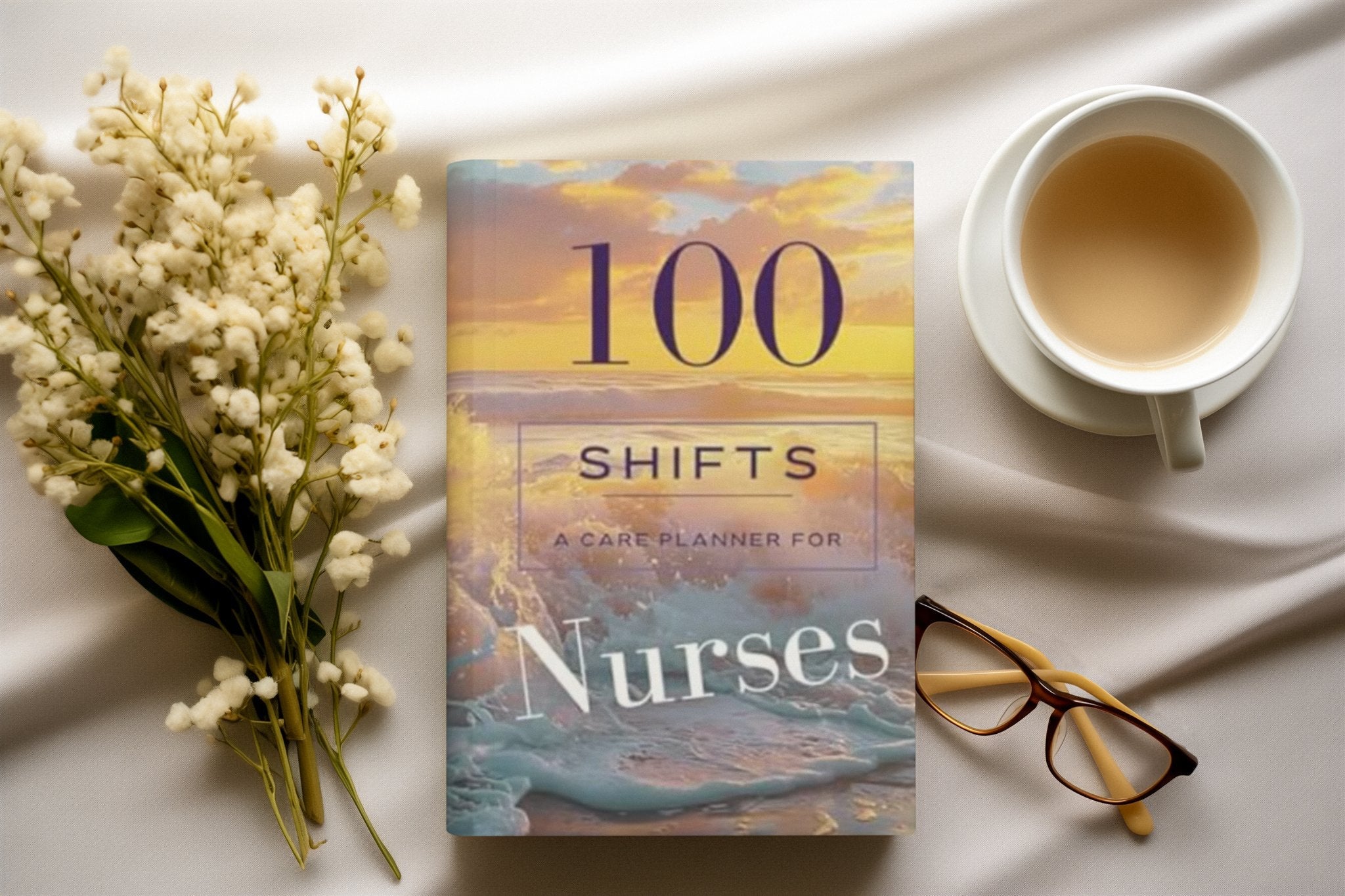 100 Shifts Nursing Journal: Waves - 1