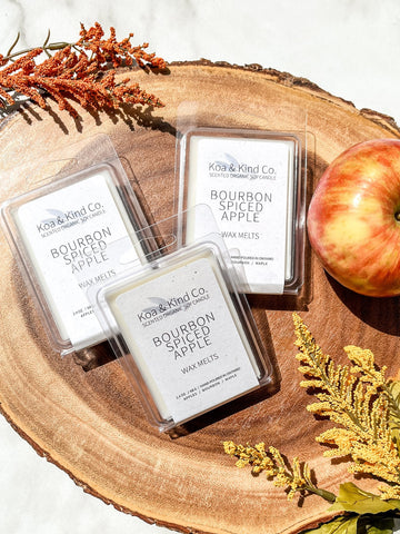 Koa & Kind - Bourbon Spiced Apples Wax Melt - 1