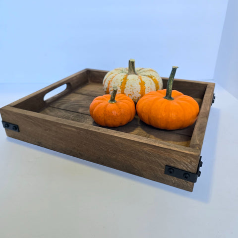 The infinity woodbox-rustic farmhouse serving tray - 1