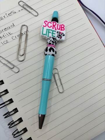 Beauty in the Beads - Scrub Life Pen  - 1