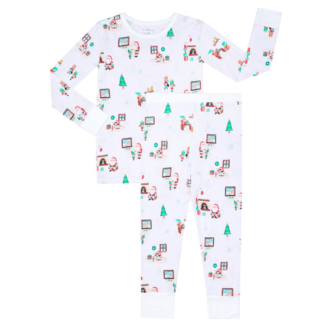 V Baby Co - Christmas Collection Two Piece Toddler pyjama  - 1