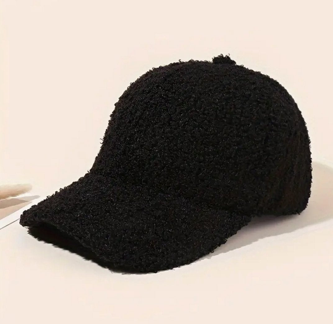 Missin Piecez - Autumn Winter Hat Women's Casual Warm Baseball Cap Street Plush - 1