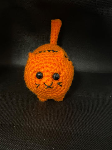 Crafts By Judster - Large Orange Loaf Cat - 1