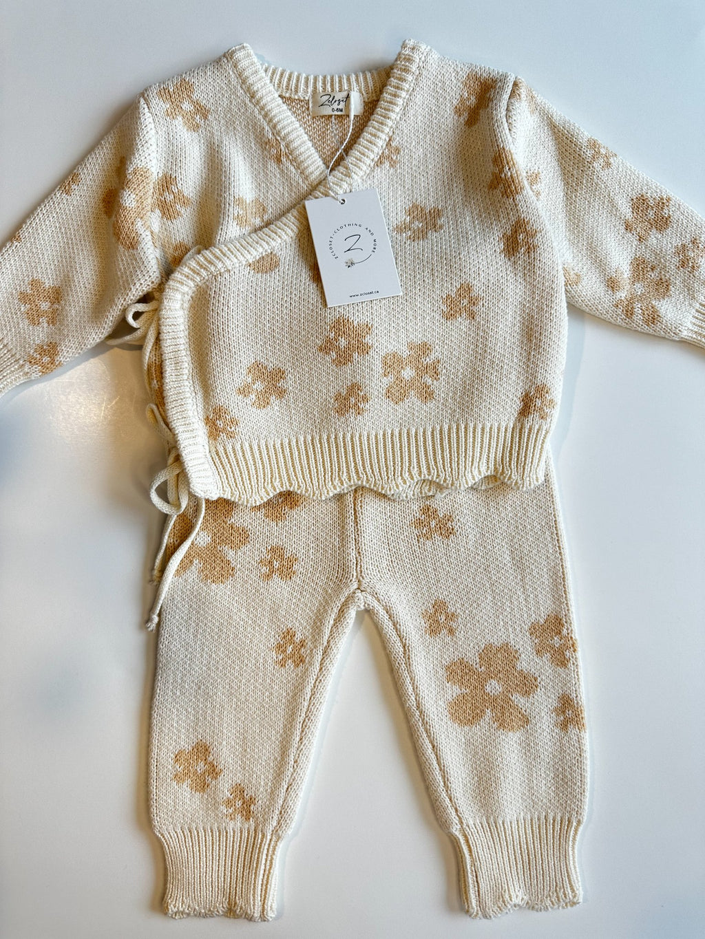Zcloset- Flower Set (Jacket&Pants) - 1