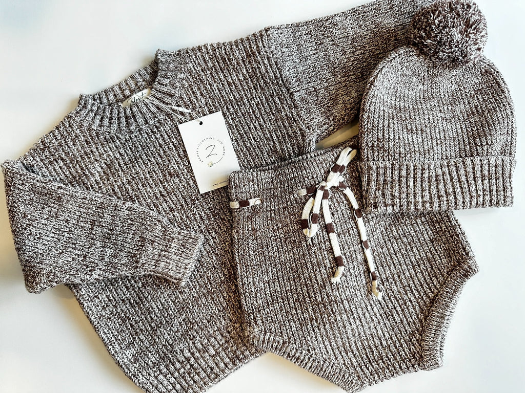 Zcloset - PureJoy Set (Sweater, Short &Hat) - 2