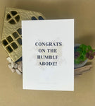 A House!? Congratulations Card Funny Bone Paper Co.  - 2