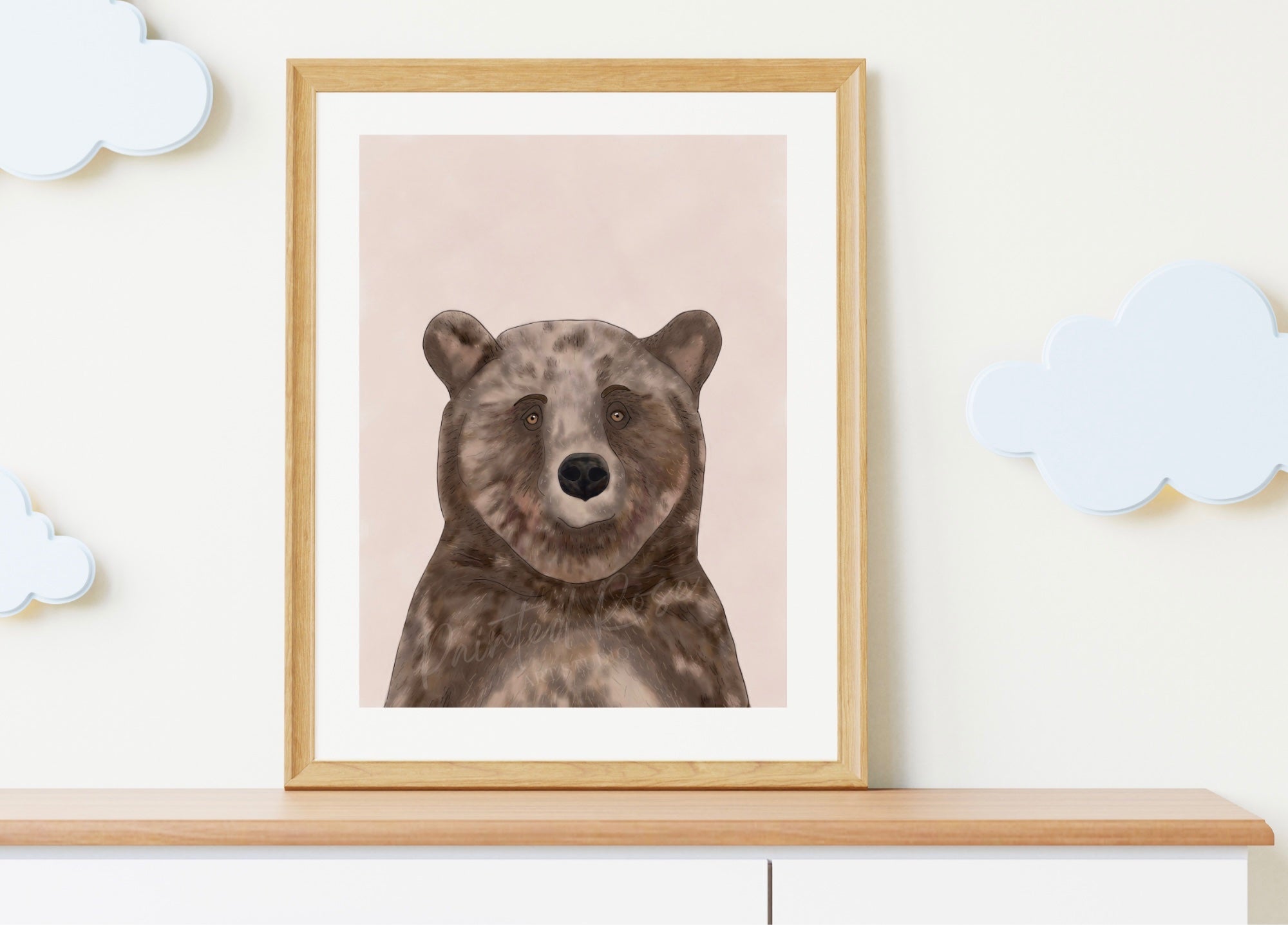 Painted Rose Art Studio: Woodland Animal Art Print - 4