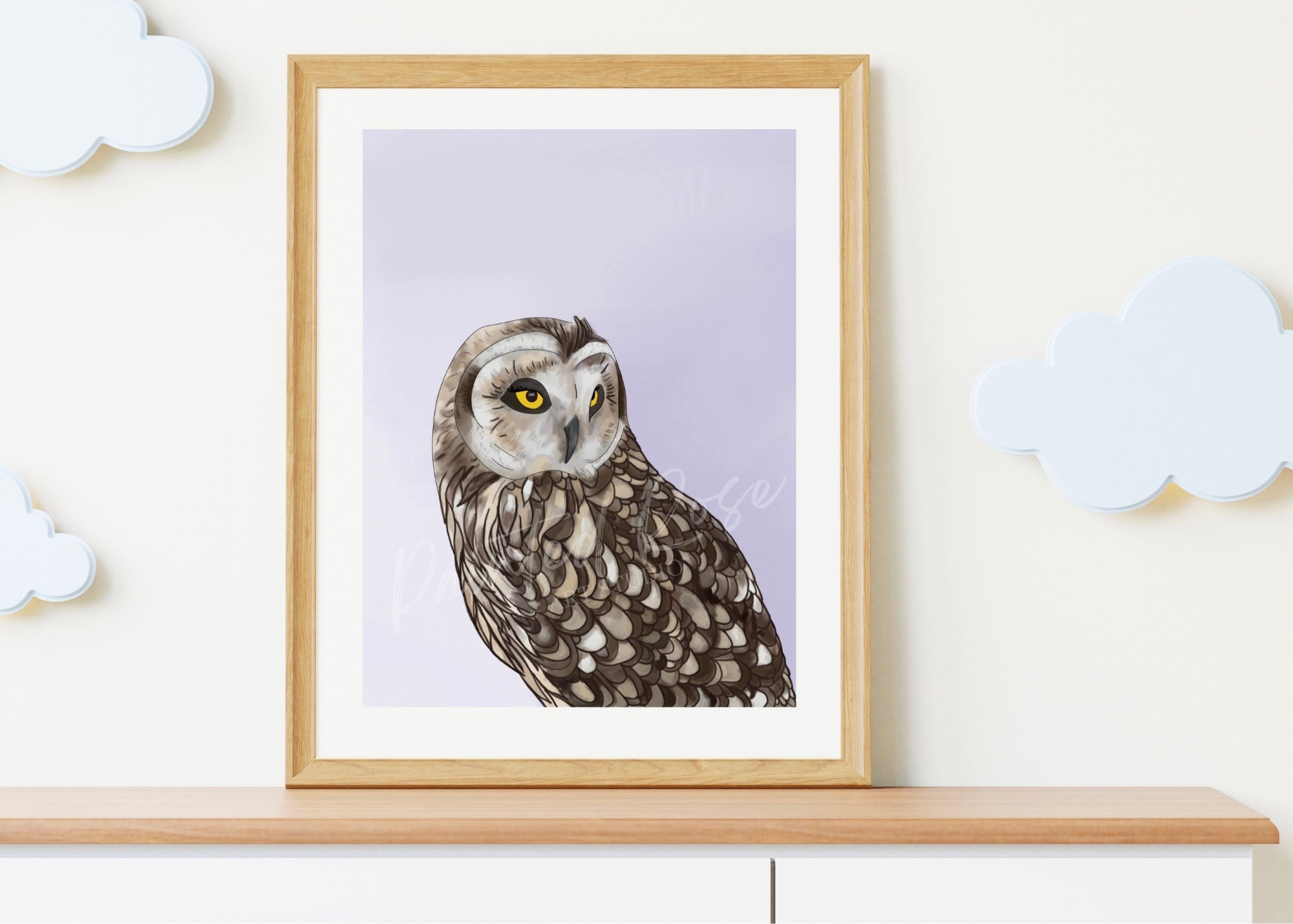 Painted Rose Art Studio: Woodland Animal Art Print - 5