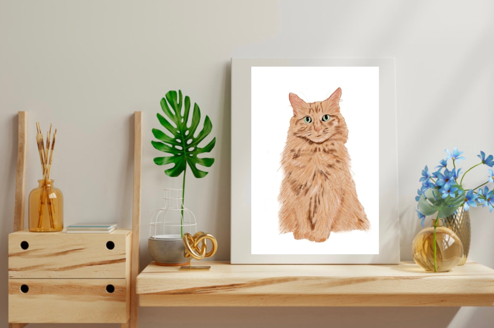 Painted Rose Art Studio: Pet Portrait Art Prints - 5