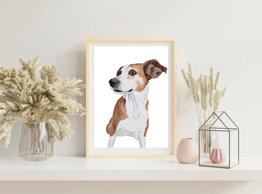 Painted Rose Art Studio: Pet Portrait Art Prints - 6