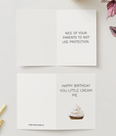 Happy Birthday Cream Pie Card Funny Bone Paper Co. - 2