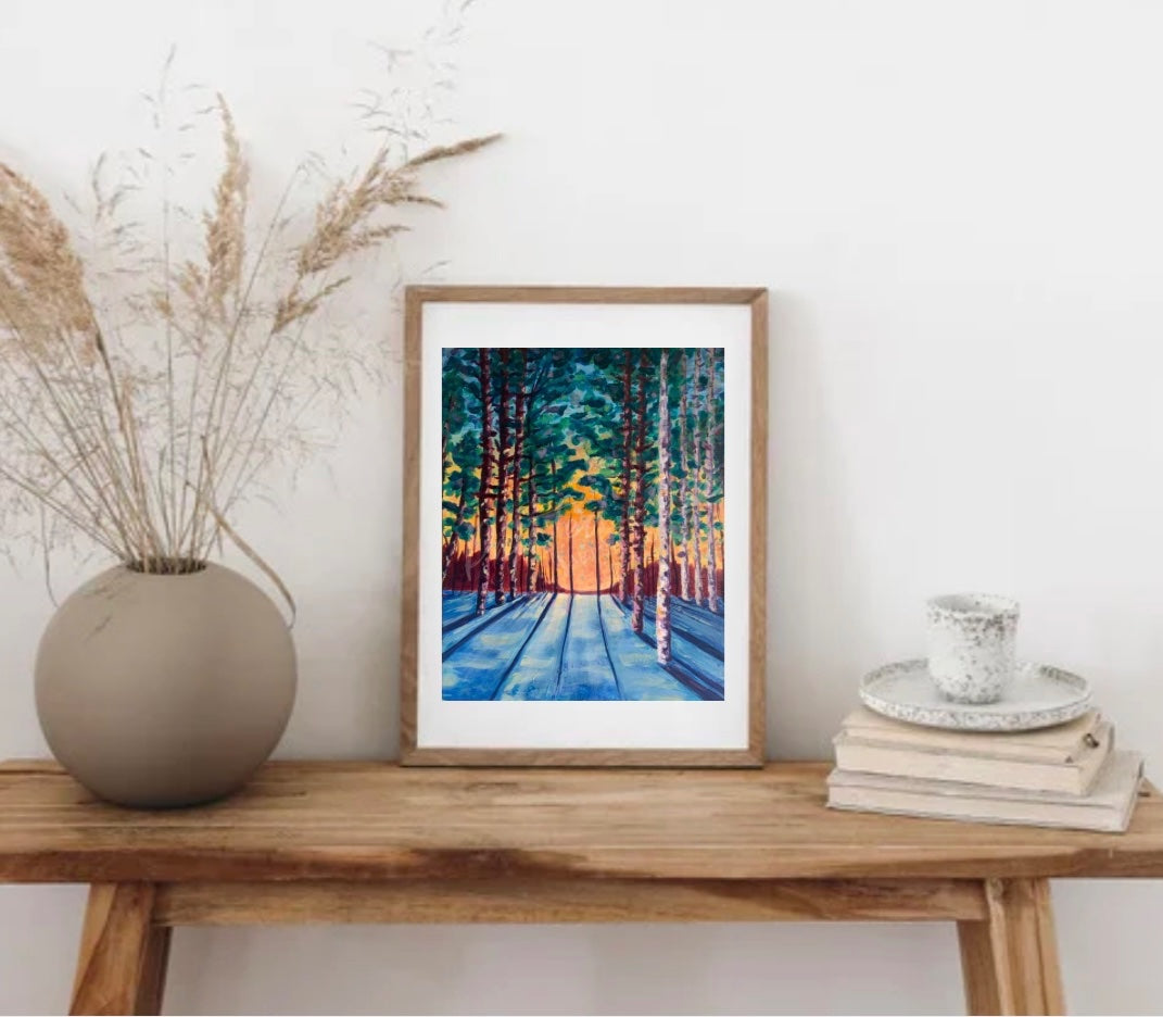 Painted Rose Art Studio: Landscape Art Prints - 3