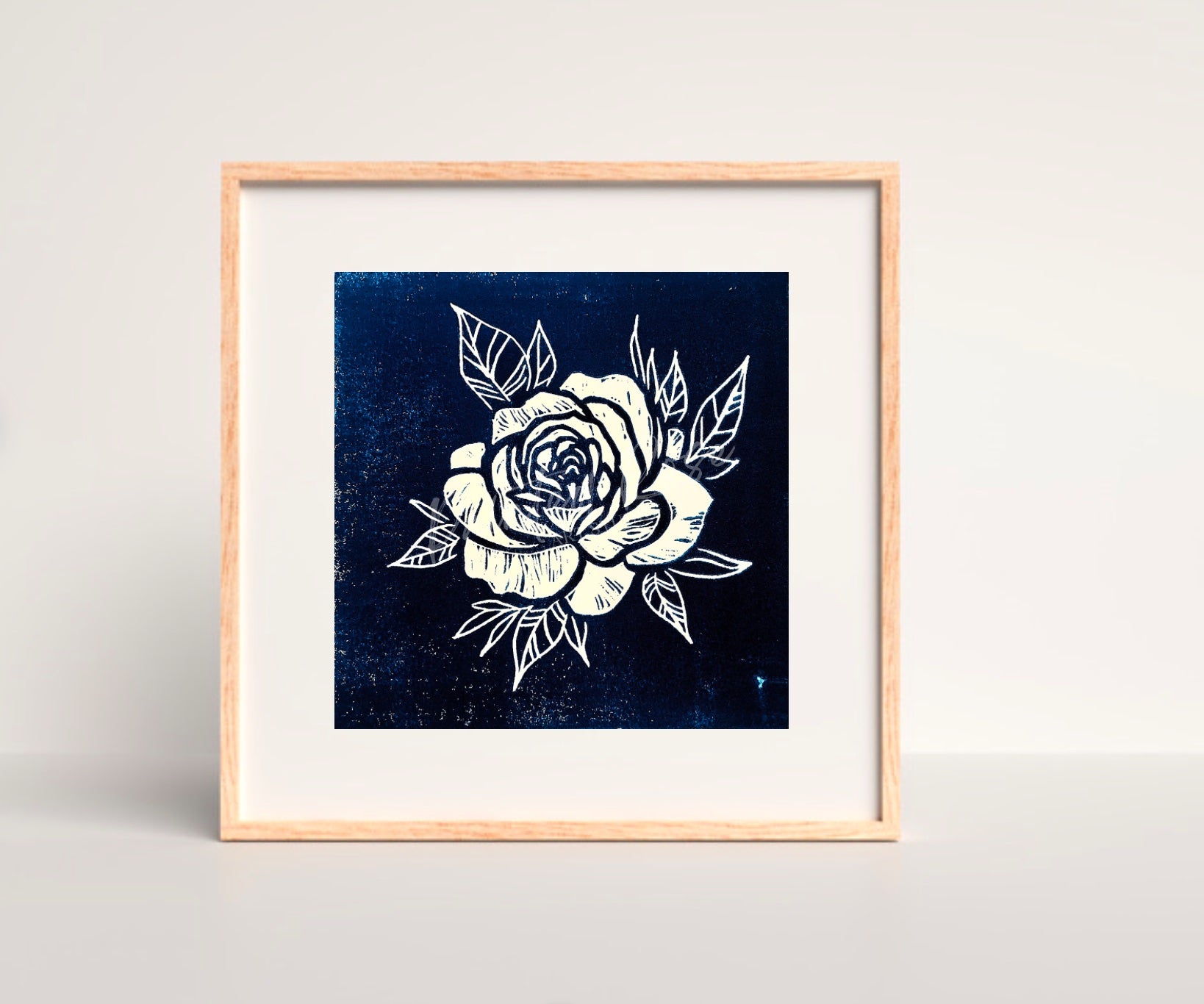 Painted Rose Art Studio: Rose Linoprints - 2