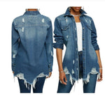 Crooked Charlie-Jacket (Randi Rye Denim Tunic Bomber) - 3