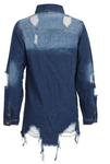 Crooked Charlie-Jacket (Randi Rye Denim Tunic Bomber) - 5