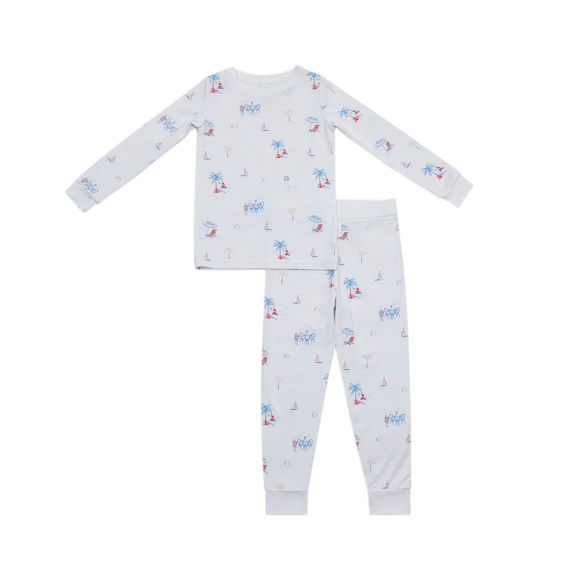 V Baby Co - Beachside Collection Two Piece Toddler pajama - 1