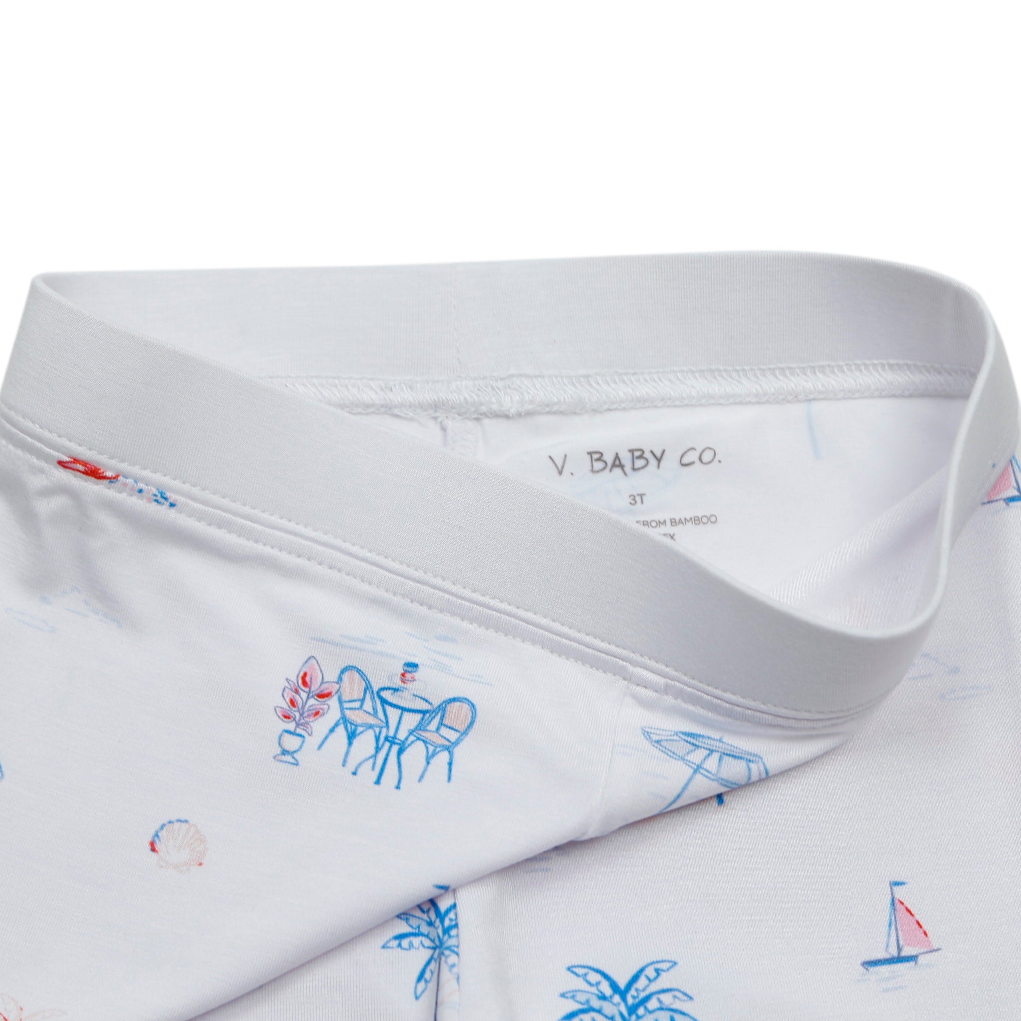 V Baby Co - Beachside Collection Two Piece Toddler pajama - 3