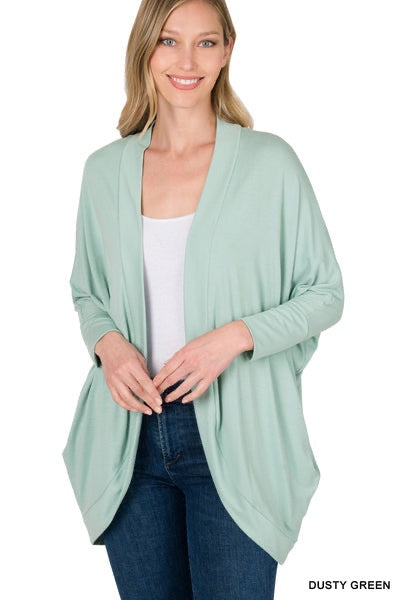 WAVES - COCOON WRAP CARDIGAN - 1