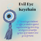Crafts By Judster - Evil Eye Keychain - 1