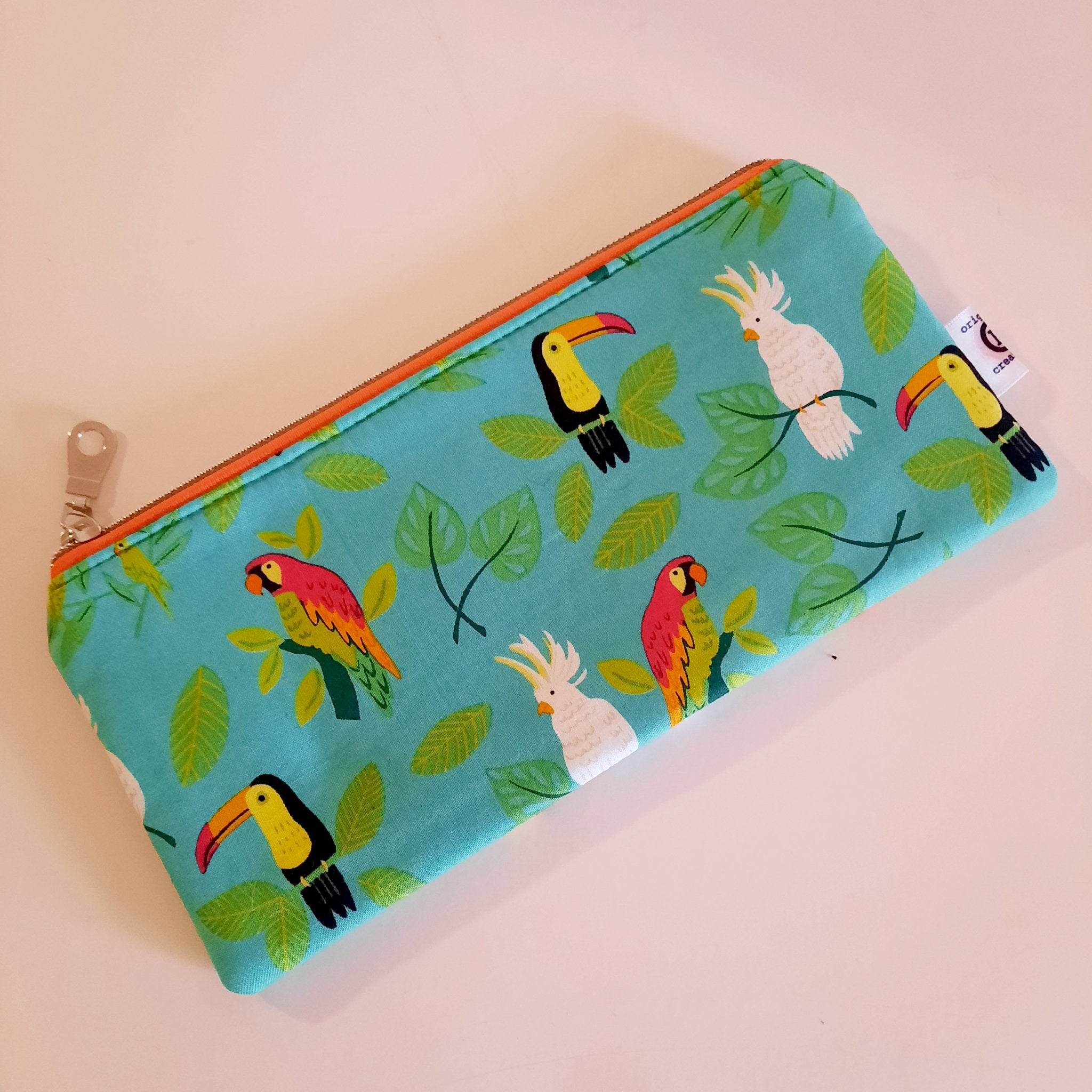 OriginalEcreations- flat zipper pouch - 14