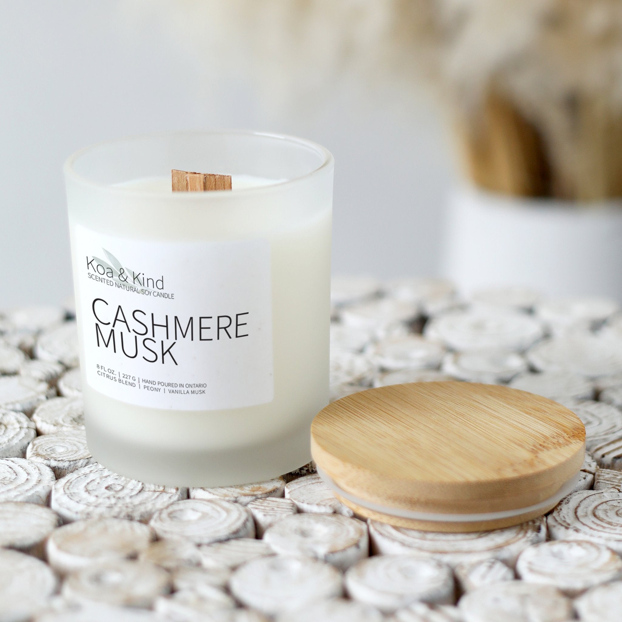Koa & Kind Cashmere Musk 8OZ Candle