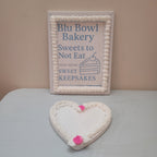 Blu Bowl Bakery - Heart Cake Coaster