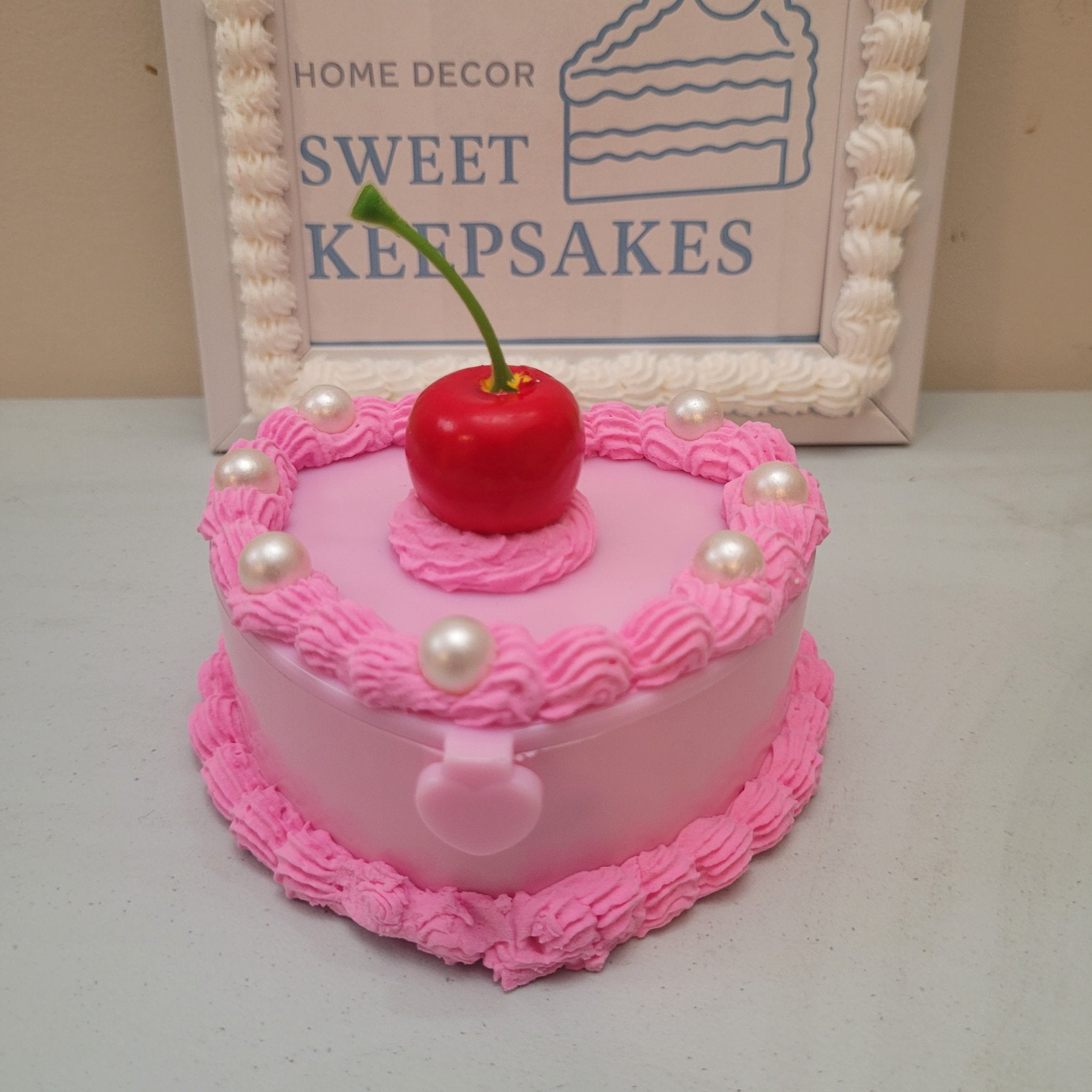 Blu Bowl Bakery - Pink small cake box