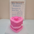 Blu Bowl Bakery - Heart Pink Macaron Box