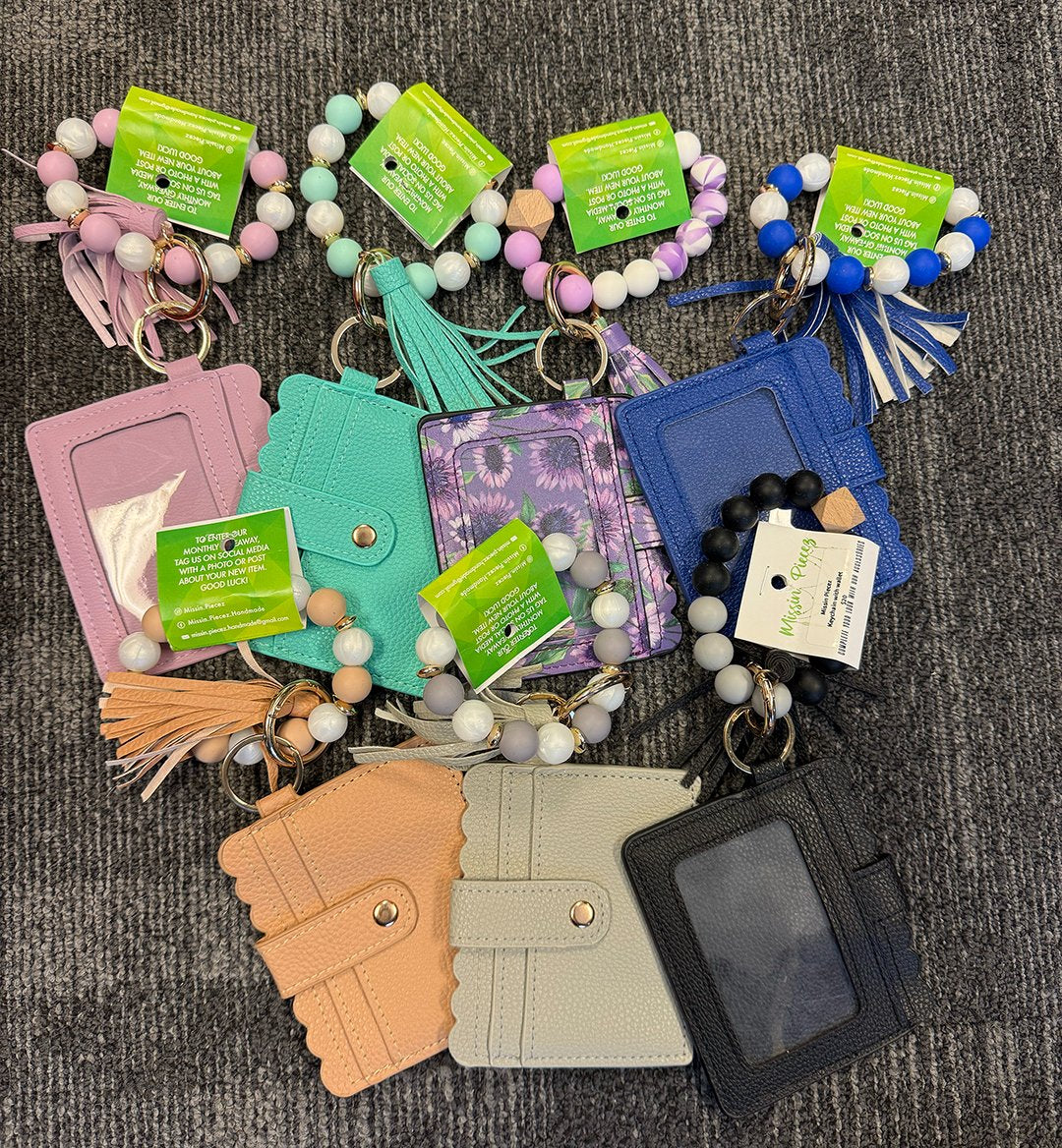 Missin Piecez - Bracelet KeyChain with Wallet Card Holder
