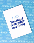 Funny Bone Paper Co.- DAD REMEMBER