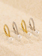 Moon Jewellery - Dangle Hoop Earrings