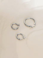 Moon Jewellery - Plain Hoops and Huggies