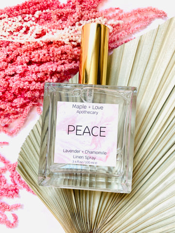 Peace - Lavender + Chamomile Linen Spray - 1