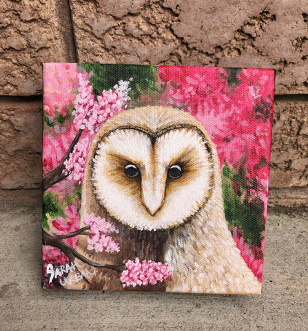 “Wisdom” Fine Art Owl Painting - 1