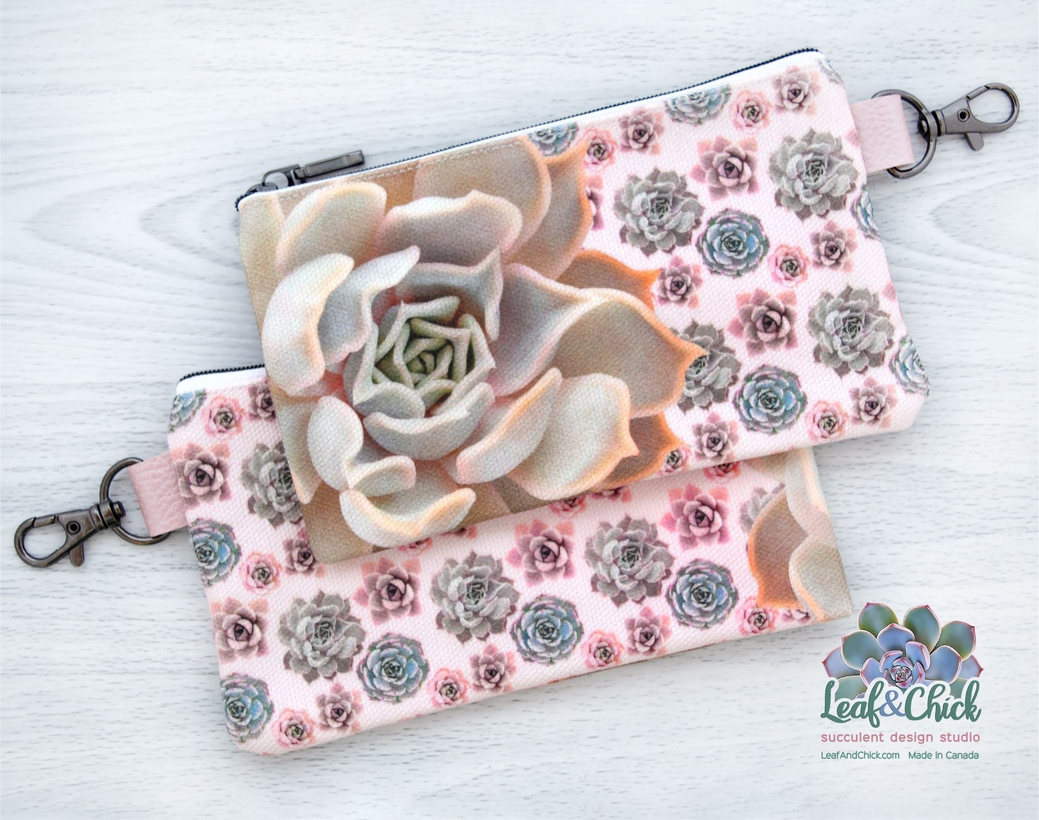 Leaf & Chick - Medium Pouches - 1