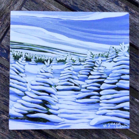 “Snowed In” Fine Art Landscape Painting - 1