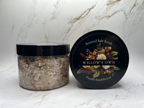 Willow's Own - Scented Salt Scrub - 1