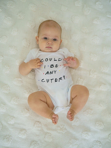 Minis by Meg - Could I Be Any Cuter? Baby Onesie - 1